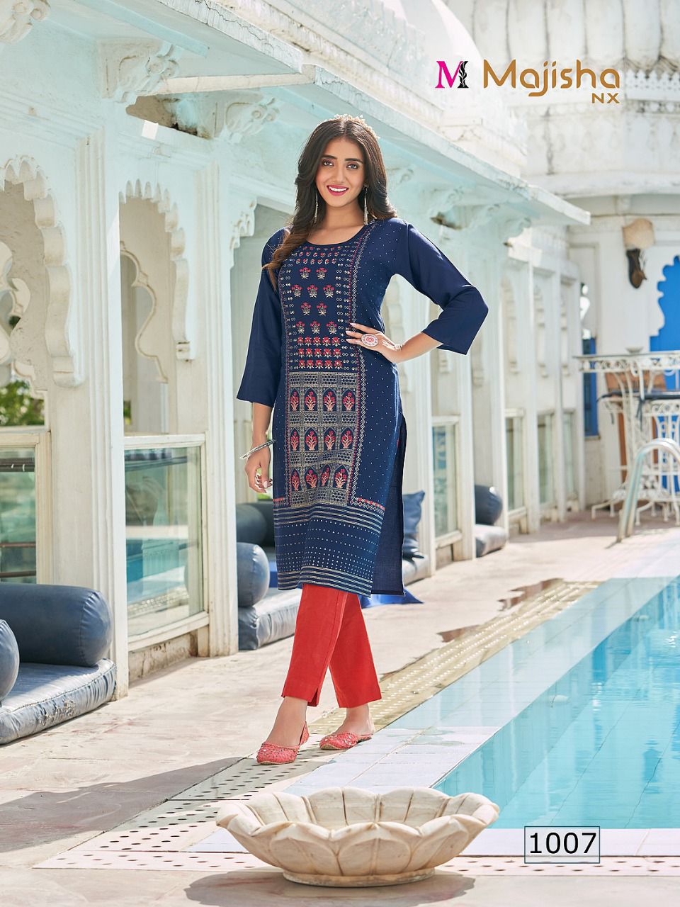 MASAKALI 1 Rayon Designer Fancy Regular Wear Latest Kurti Collection